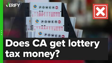california lottery tax|does california tax powerball winnings.